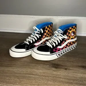 【グッドデザイン グッドサイズ】MTV チェッカー ロンT 80's vans 98104011_cd1.jpg